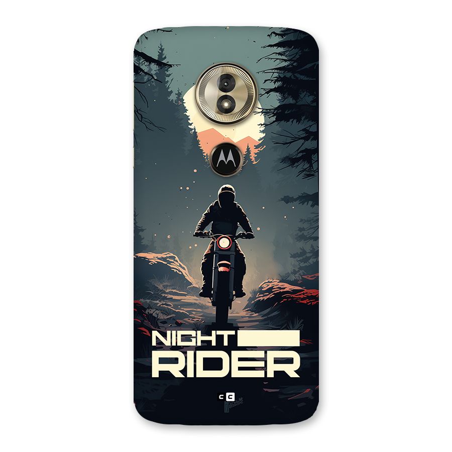 Night Rider Back Case for Moto G6 Play