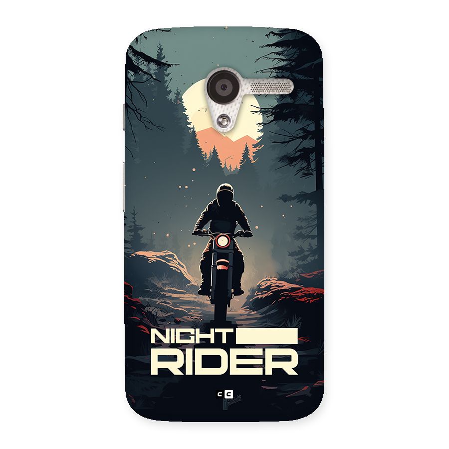Night Rider Back Case for Moto X