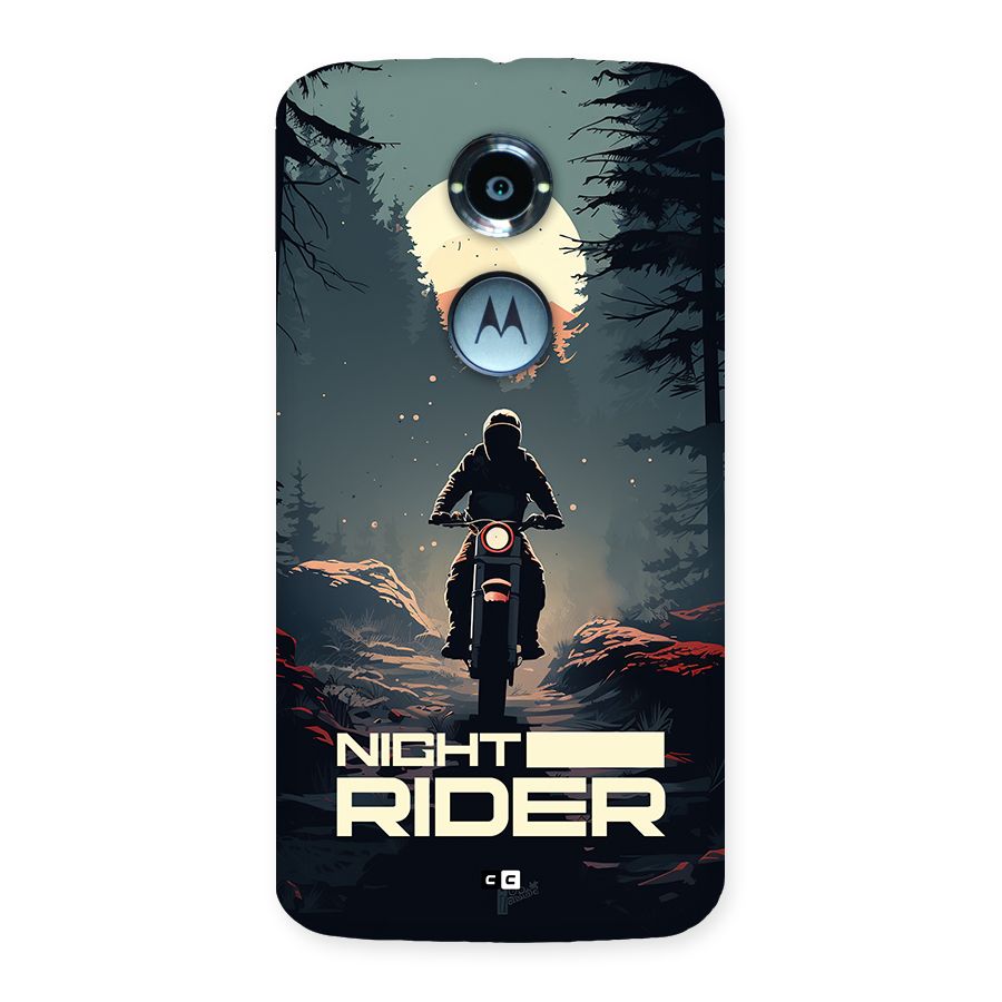Night Rider Back Case for Moto X2