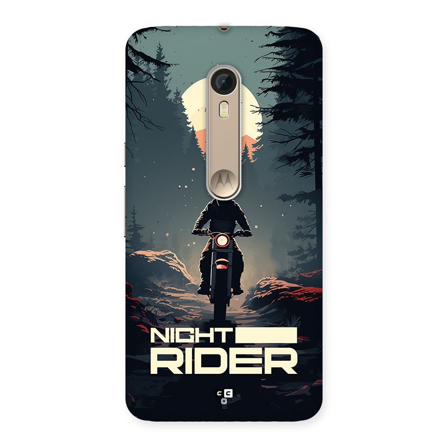 Night Rider Back Case for Moto X Style
