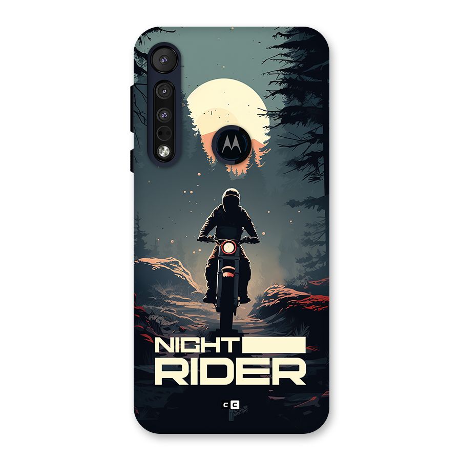 Night Rider Back Case for Motorola One Macro