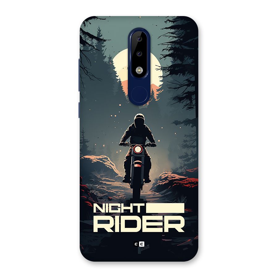 Night Rider Back Case for Nokia 5.1 Plus