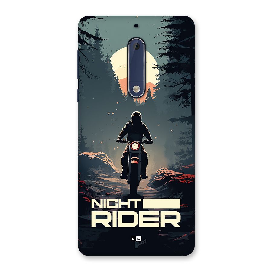 Night Rider Back Case for Nokia 5