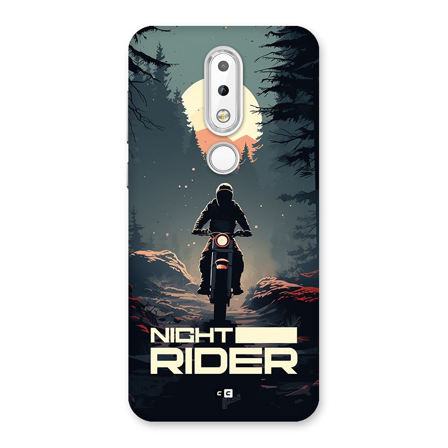 Night Rider Back Case for Nokia 6.1 Plus