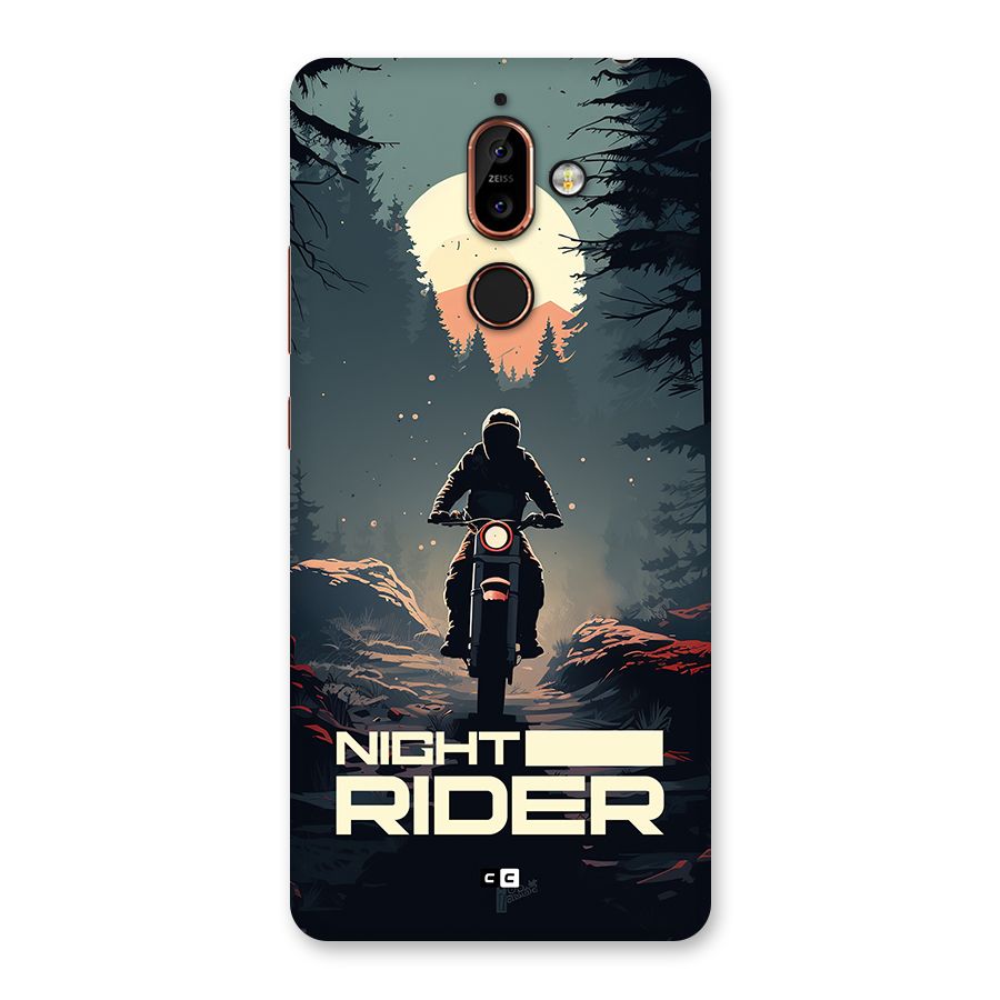 Night Rider Back Case for Nokia 7 Plus