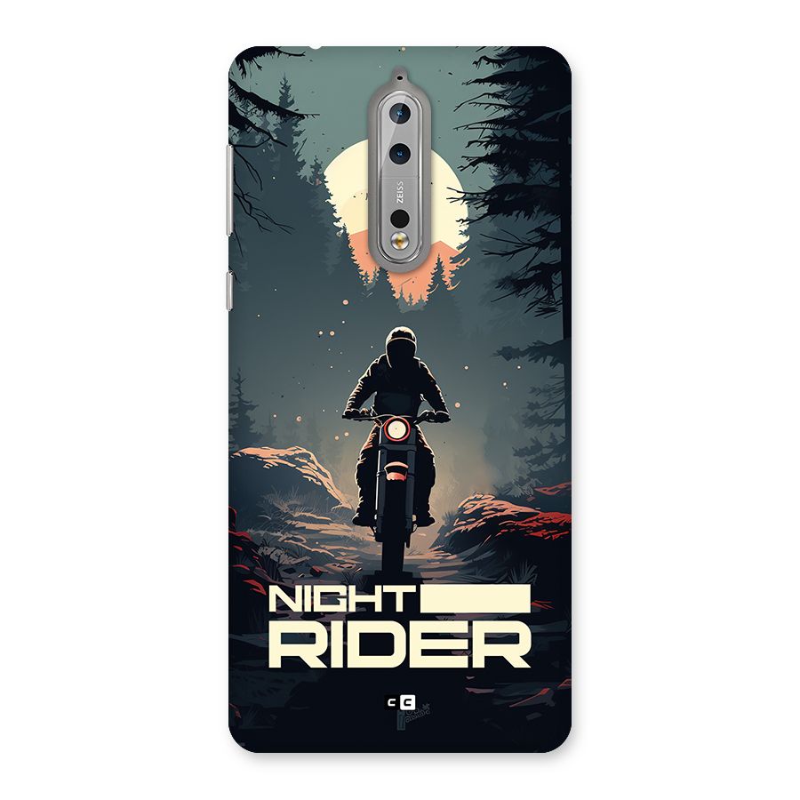 Night Rider Back Case for Nokia 8