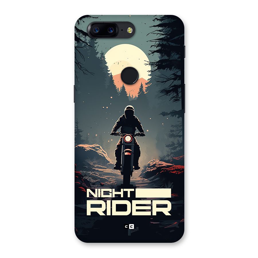 Night Rider Back Case for OnePlus 5T