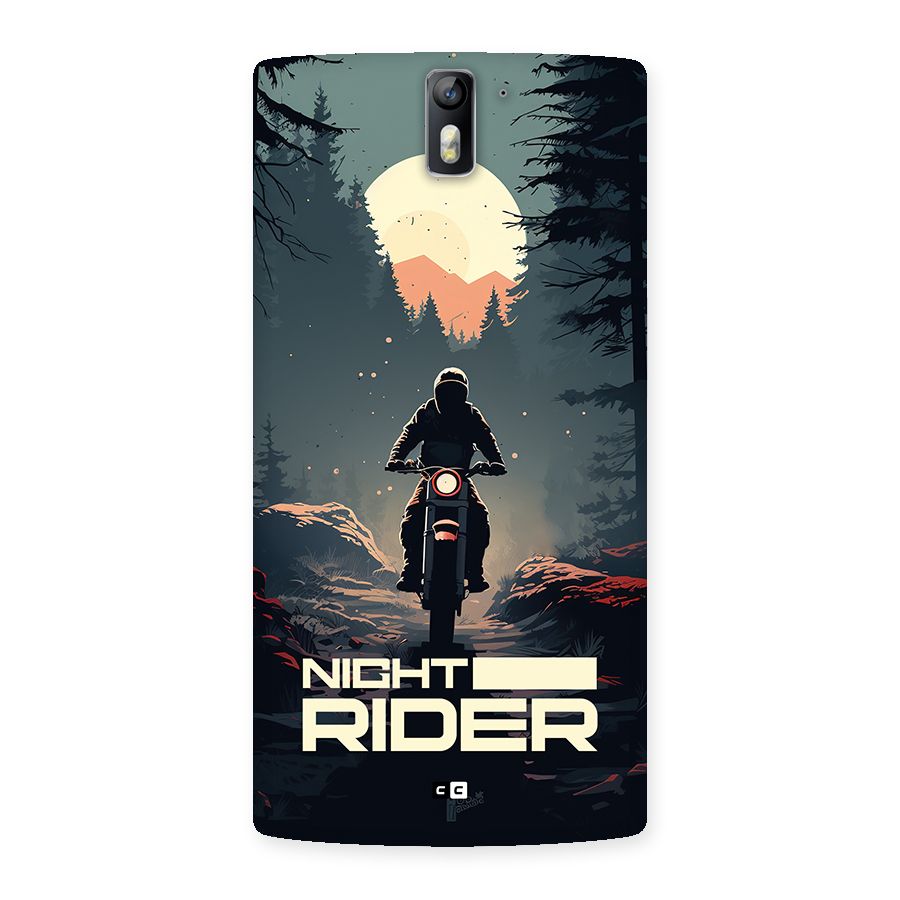 Night Rider Back Case for OnePlus One