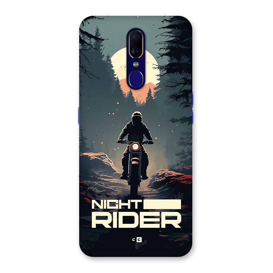 Night Rider Back Case for Oppo A9