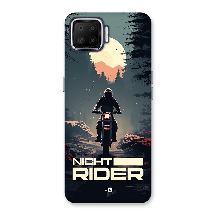 Night Rider Back Case for Oppo F17
