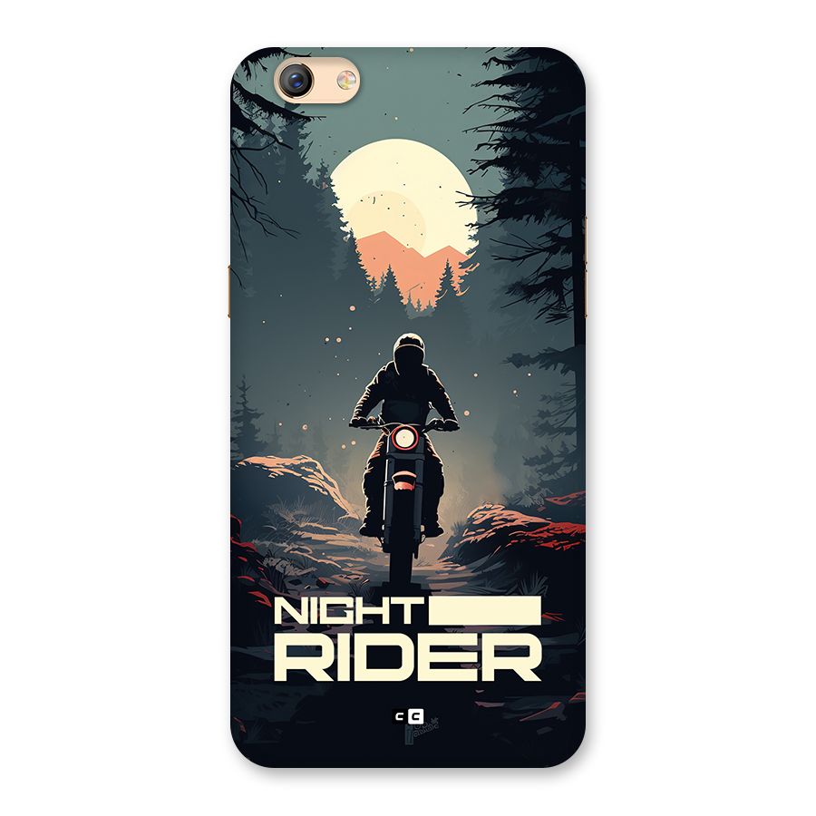Night Rider Back Case for Oppo F3 Plus