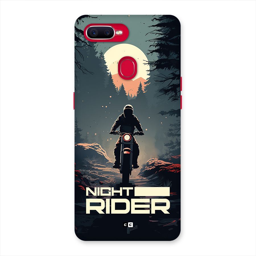 Night Rider Back Case for Oppo F9 Pro