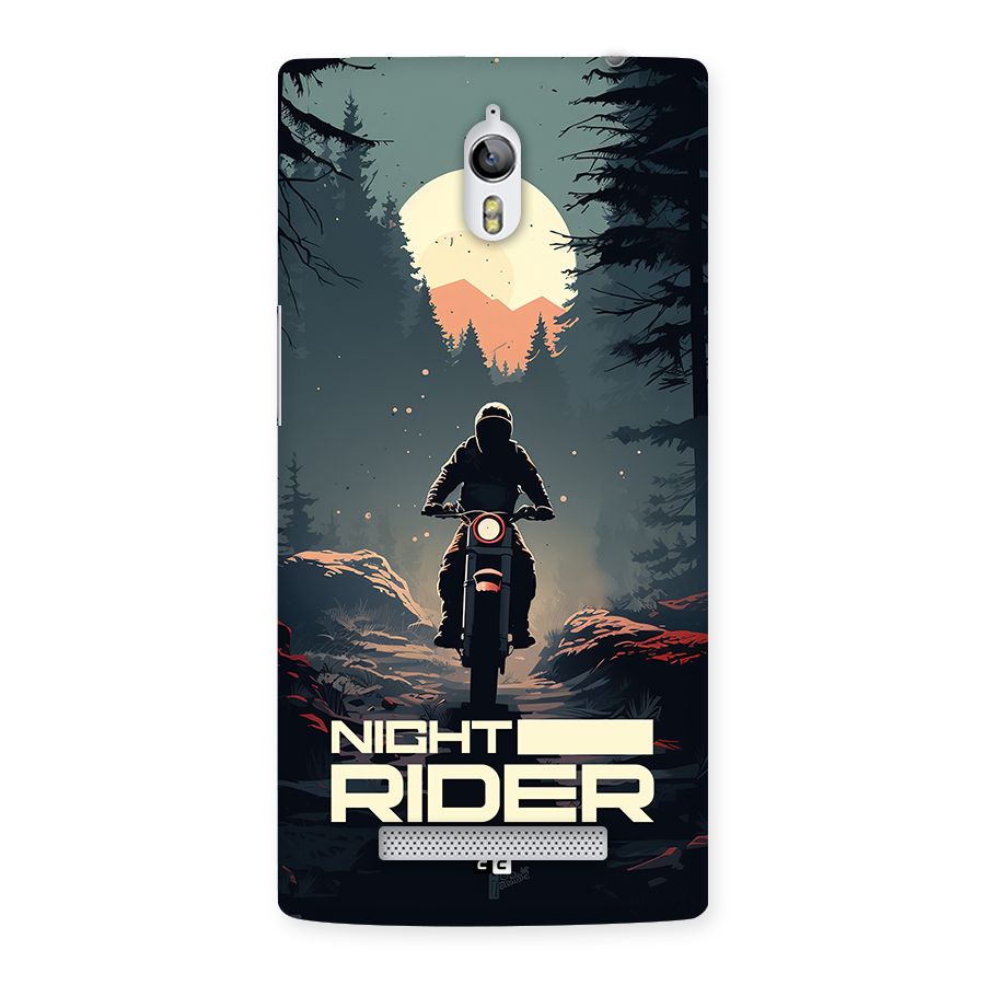 Night Rider Back Case for Oppo Find 7