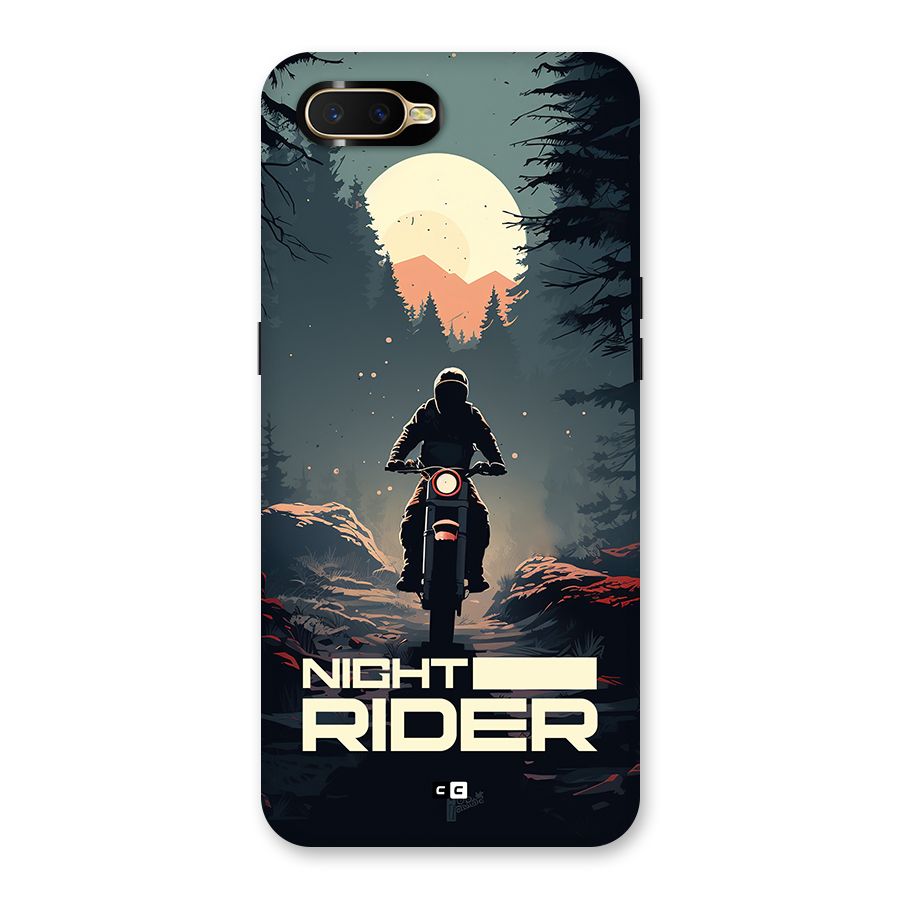 Night Rider Back Case for Oppo K1