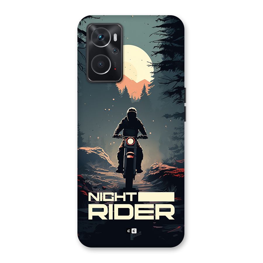 Night Rider Back Case for Oppo K10 4G