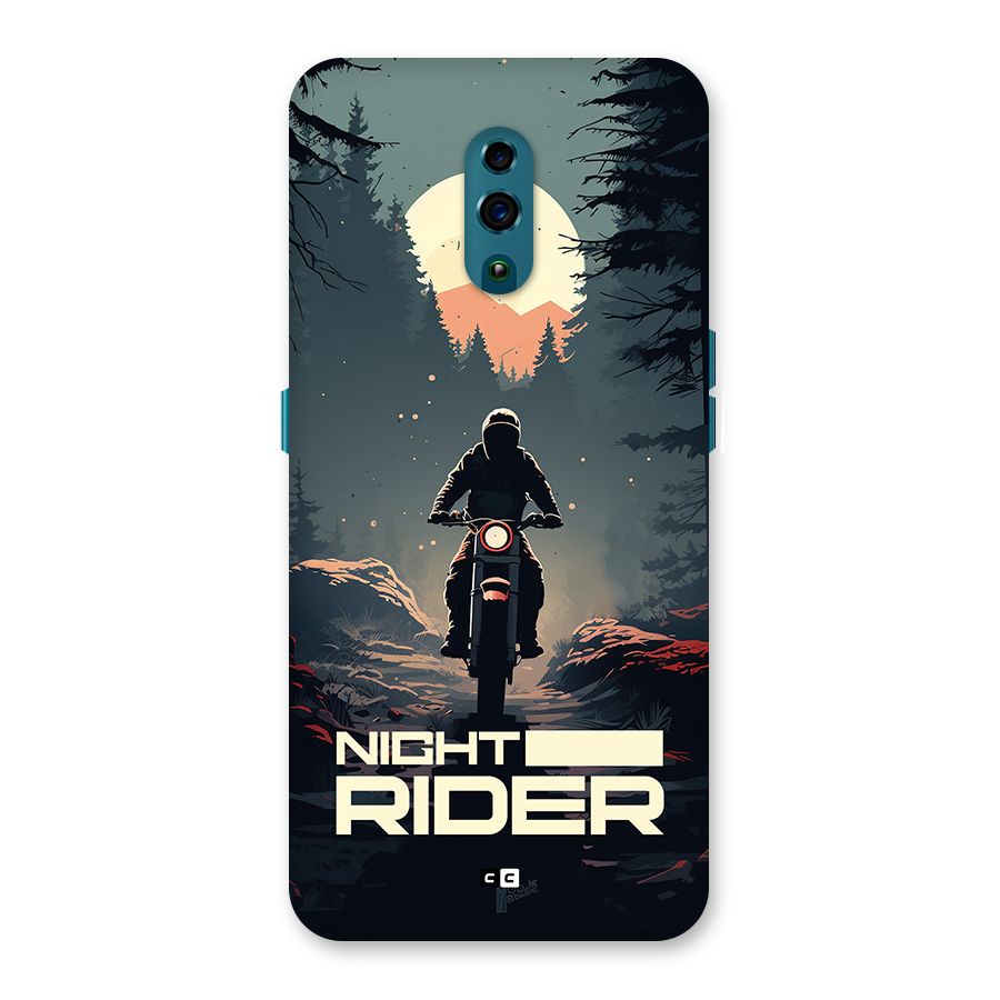 Night Rider Back Case for Oppo Reno