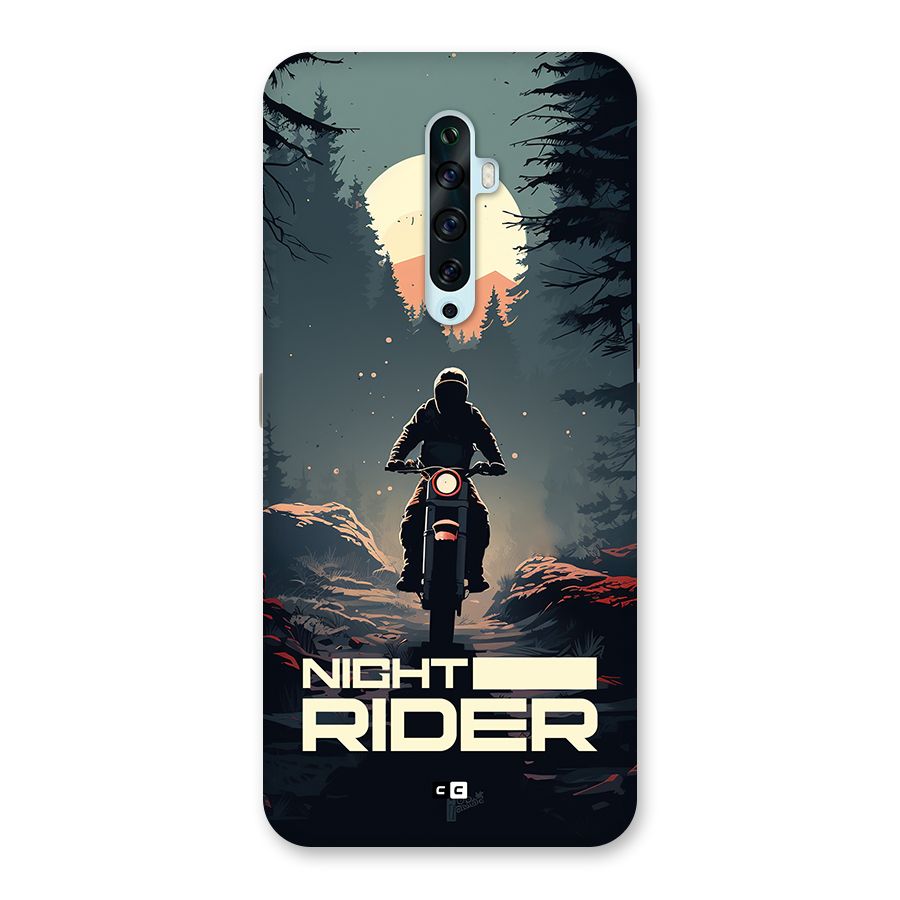 Night Rider Back Case for Oppo Reno2 Z