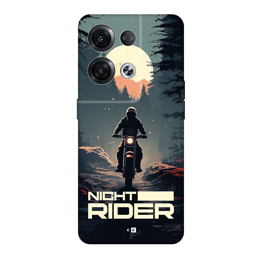 Night Rider Back Case for Oppo Reno8 Pro 5G