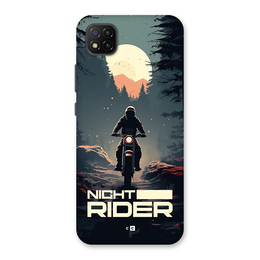 Night Rider Back Case for Poco C3