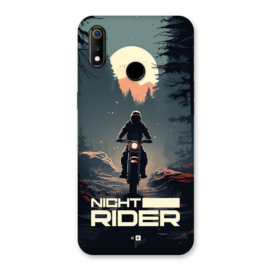Night Rider Back Case for Realme 3