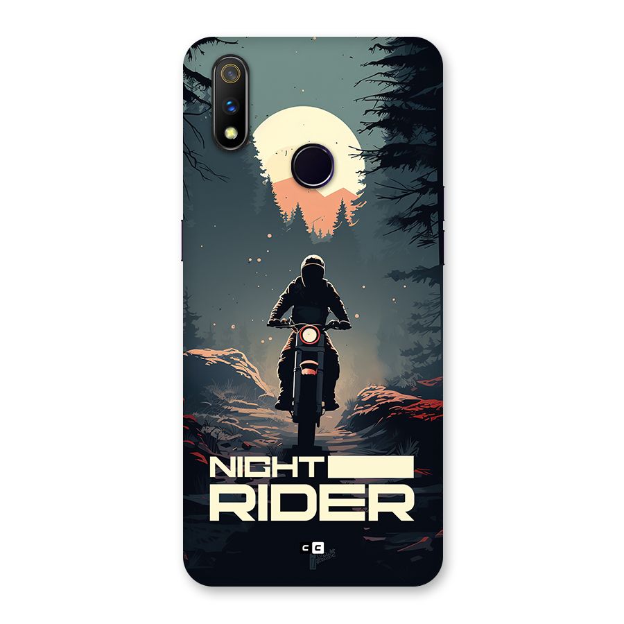 Night Rider Back Case for Realme 3 Pro