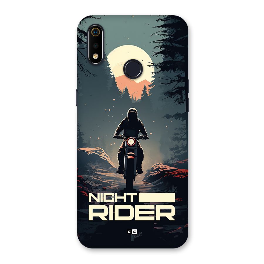 Night Rider Back Case for Realme 3i