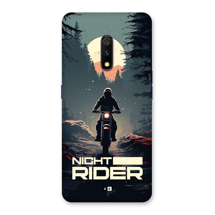 Night Rider Back Case for Realme X