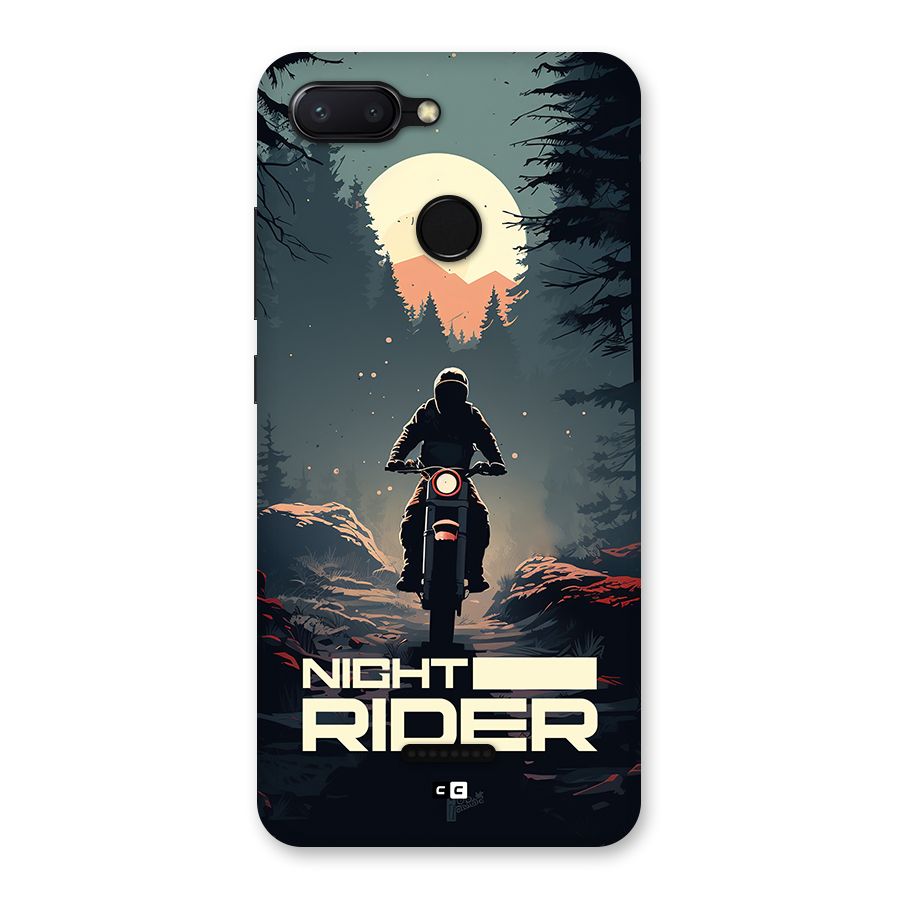 Night Rider Back Case for Redmi 6