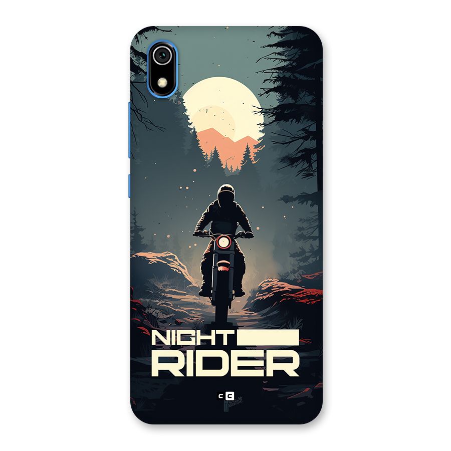 Night Rider Back Case for Redmi 7A
