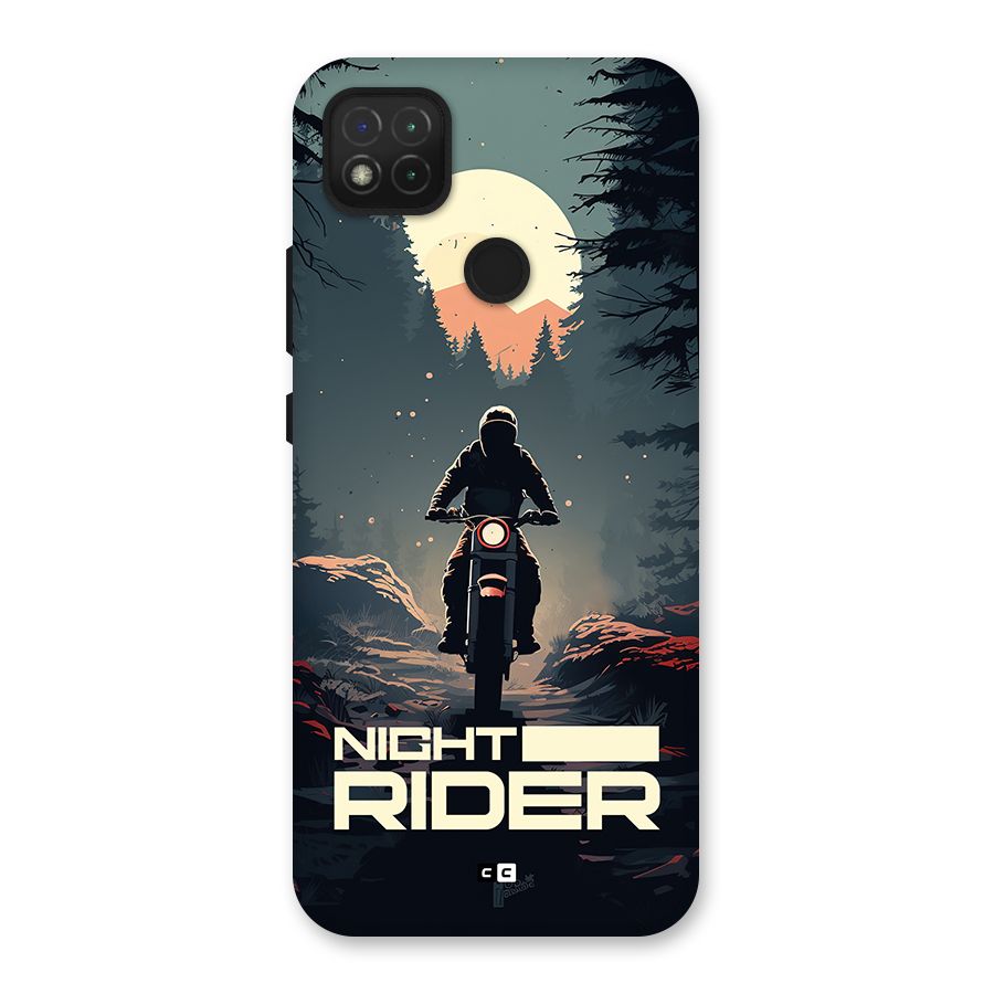 Night Rider Back Case for Redmi 9 Activ