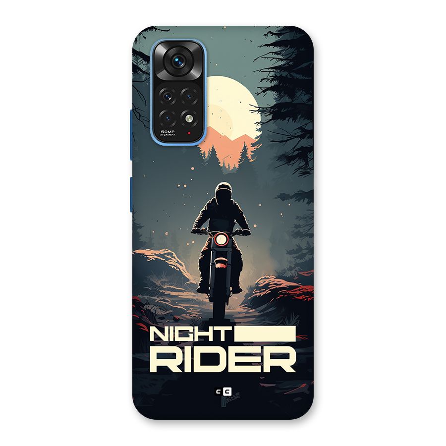 Night Rider Back Case for Redmi Note 11S