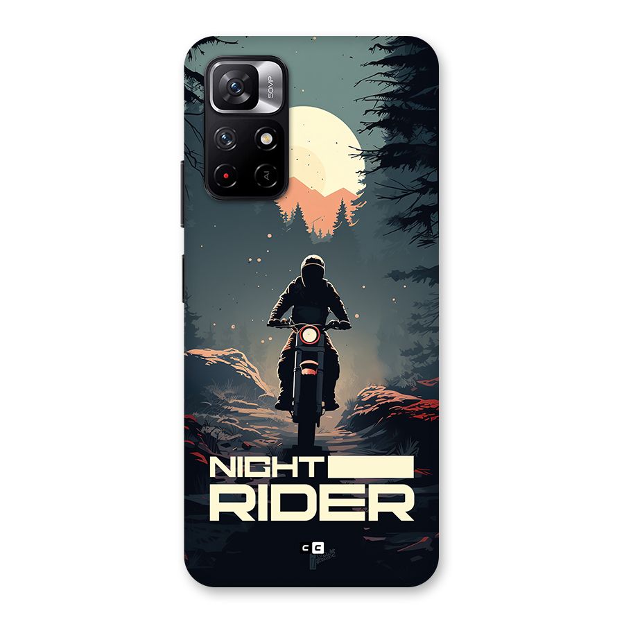 Night Rider Back Case for Redmi Note 11T 5G