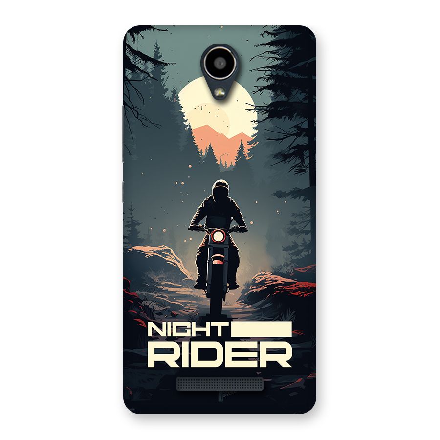 Night Rider Back Case for Redmi Note 2