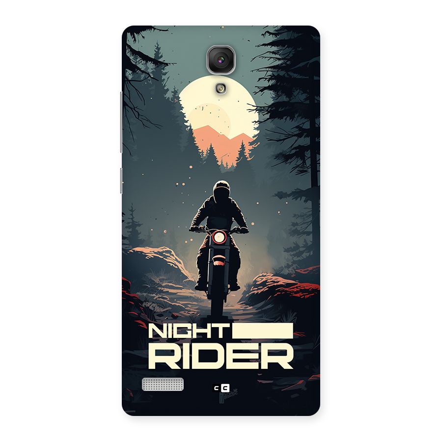 Night Rider Back Case for Redmi Note Prime