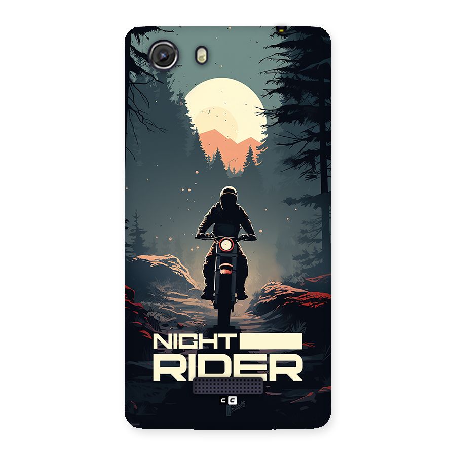 Night Rider Back Case for Unite 3