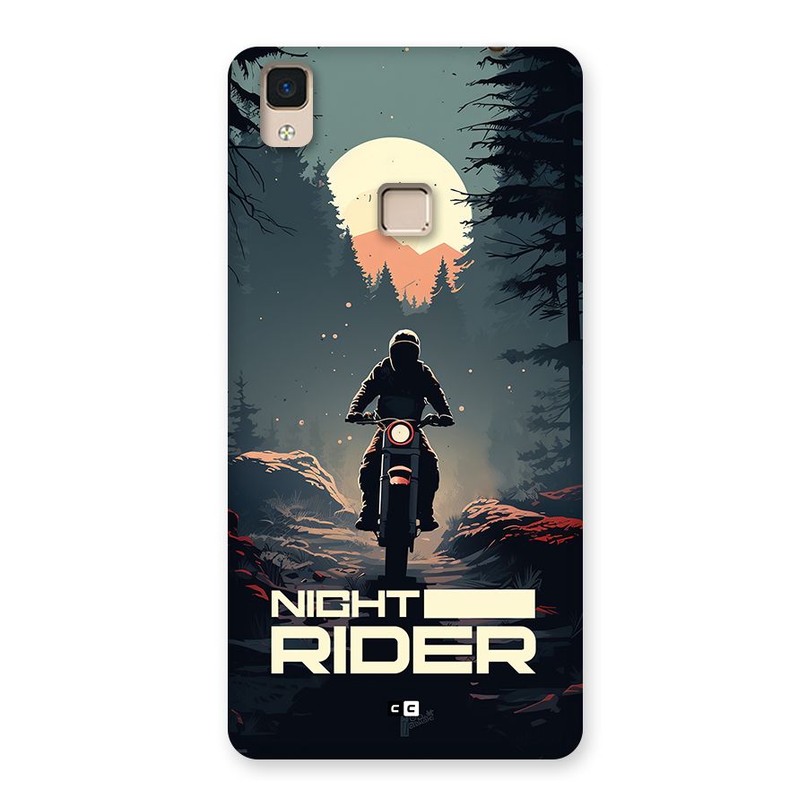 Night Rider Back Case for V3 Max