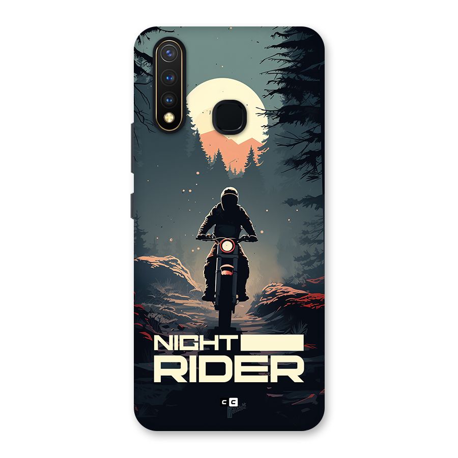 Night Rider Back Case for Vivo U20