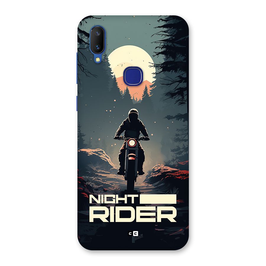 Night Rider Back Case for Vivo V11