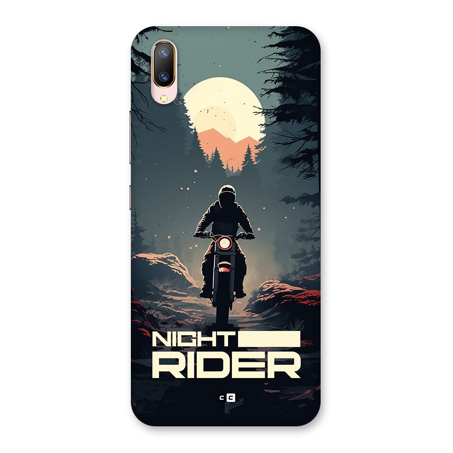 Night Rider Back Case for Vivo V11 Pro