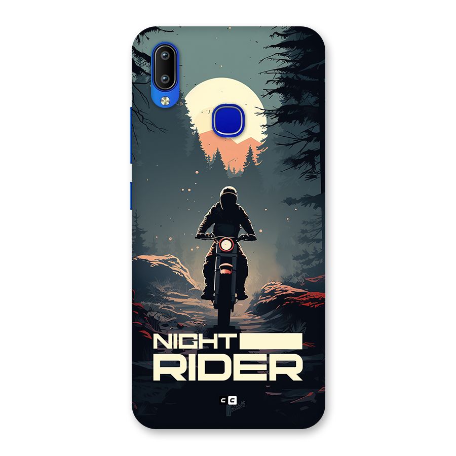 Night Rider Back Case for Vivo Y91