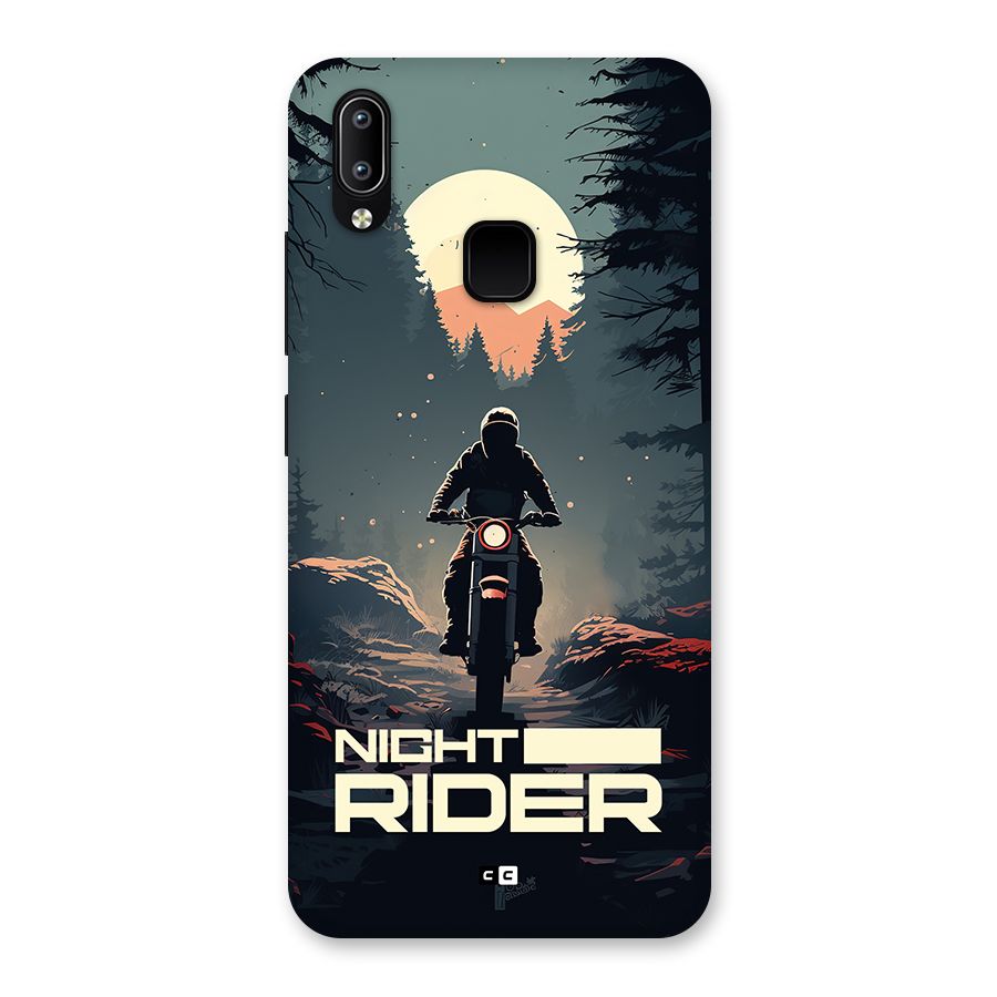 Night Rider Back Case for Vivo Y95