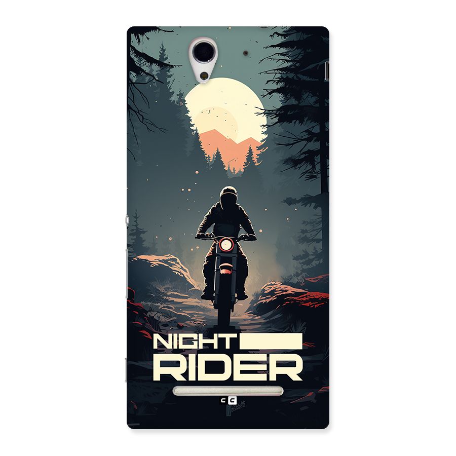 Night Rider Back Case for Xperia C3