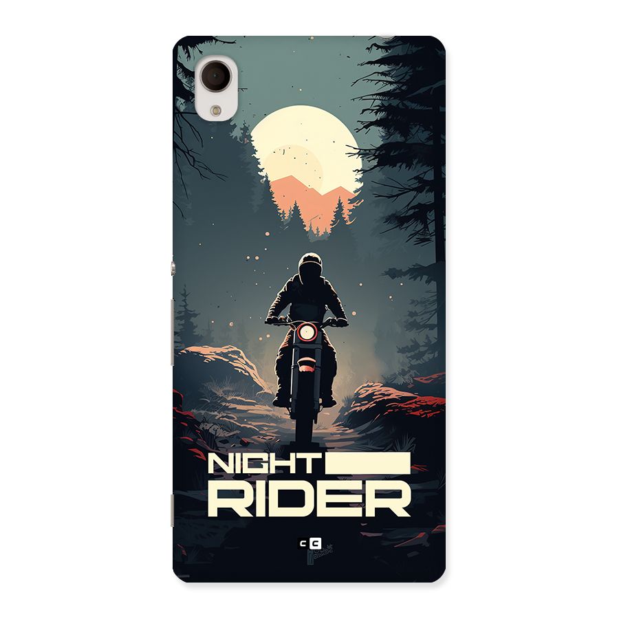 Night Rider Back Case for Xperia M4
