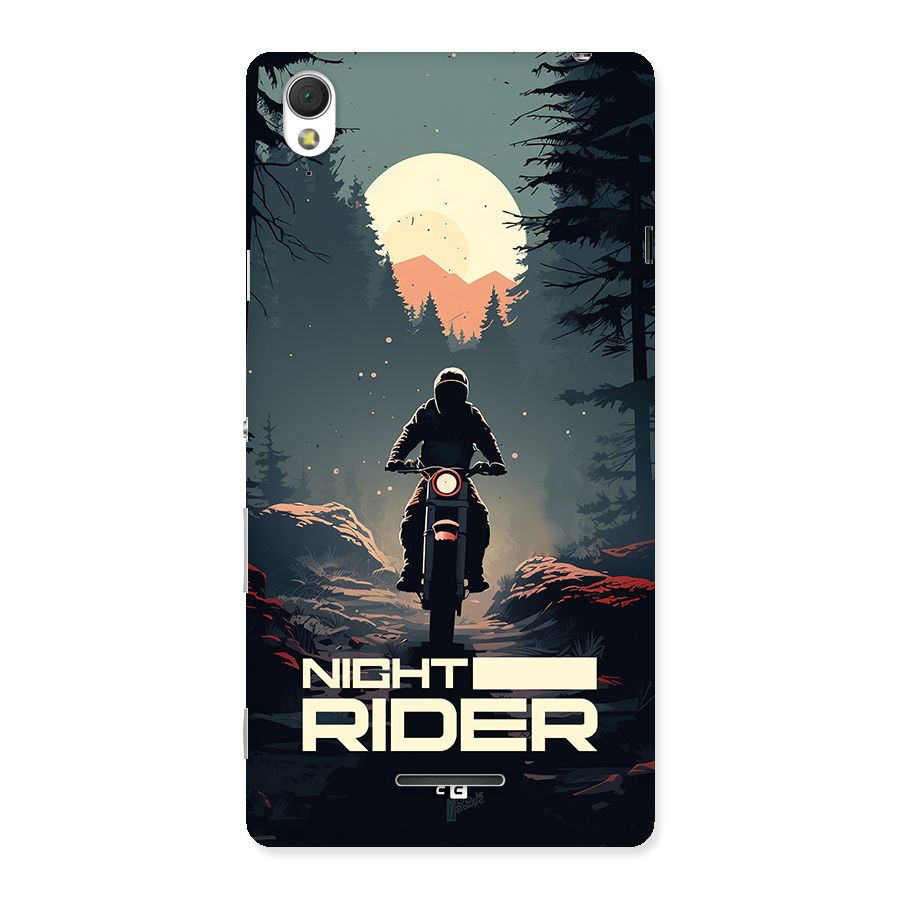 Night Rider Back Case for Xperia T3