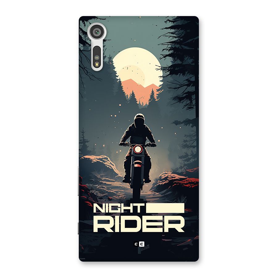 Night Rider Back Case for Xperia XZ