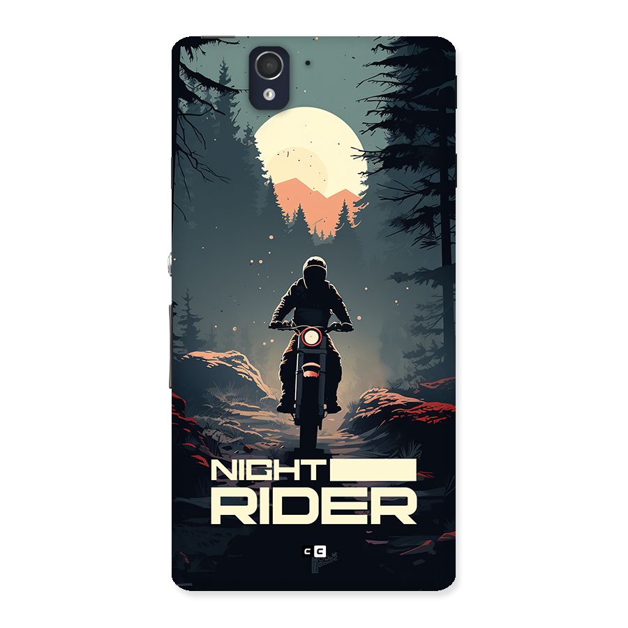 Night Rider Back Case for Xperia Z