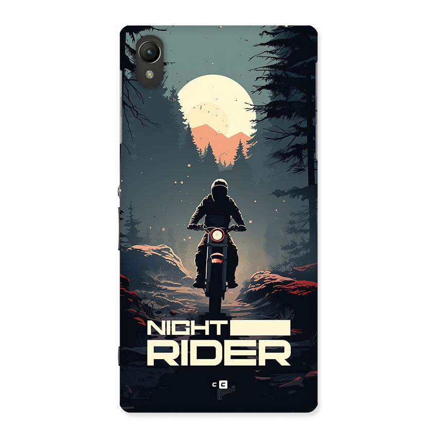 Night Rider Back Case for Xperia Z1