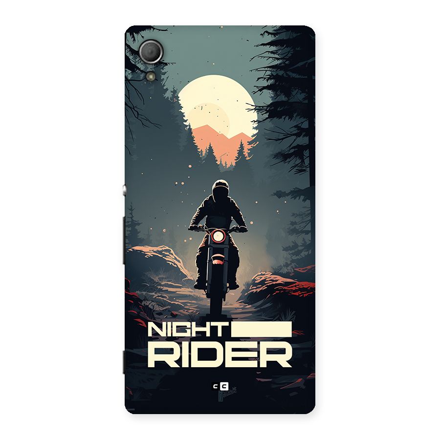 Night Rider Back Case for Xperia Z3 Plus