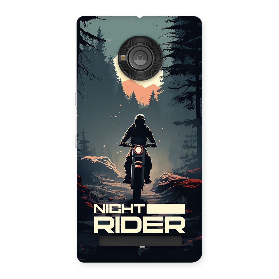 Night Rider Back Case for Yunique