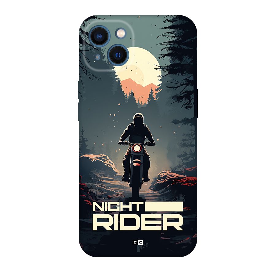 Night Rider Back Case for iPhone 13